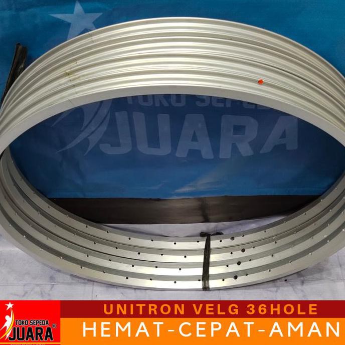 Velg Unitron Alloy Rims Sepeda Mtb 26X1.5 36 Hole Harga Sepasang