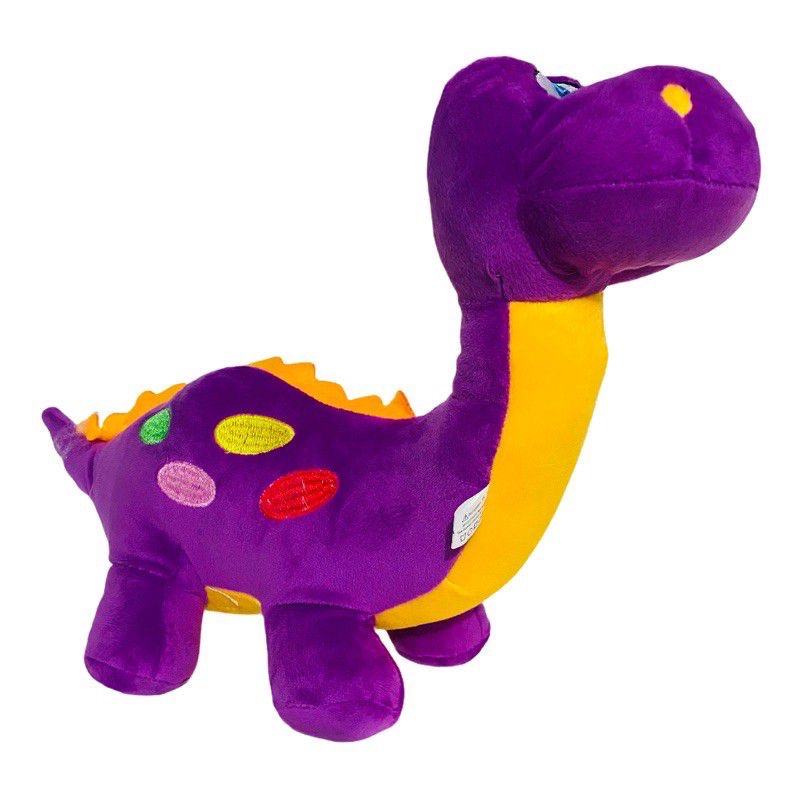 Boneka Dinosaurus Tompel Warna Warni 6 Varian Warna Berlabel SNI
