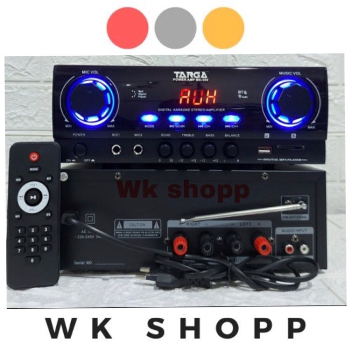 AMPLIFIER TARGA BN 300 AMPLI KARAOKE TARGA BN 300 Bluetooth radio usb