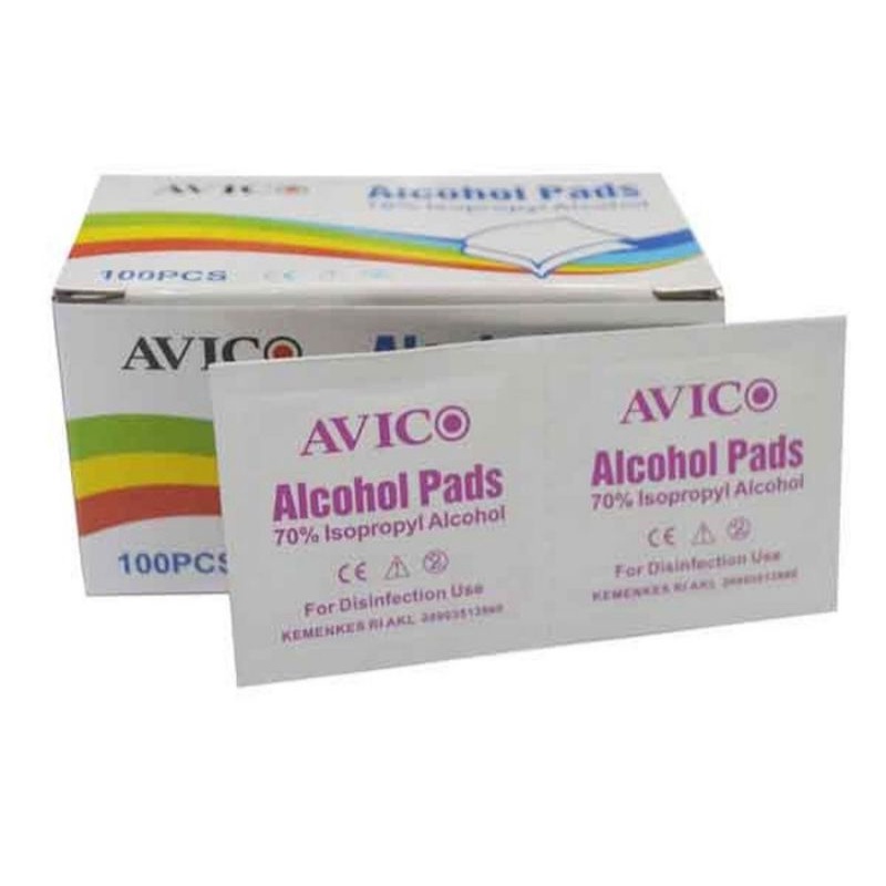 ALKOHOL SWAB _ ALCOHOL SWAB AVICO _ TISU ALCOHOL