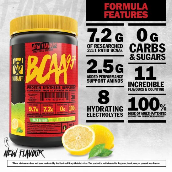 Mutant BCAA 9.7 30 Serving Powder BPOM AOM