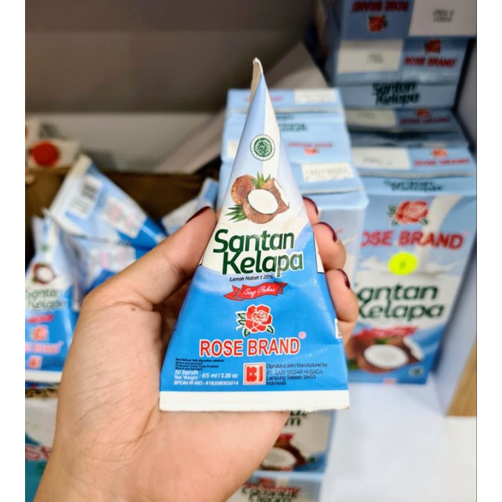 

ROSE BRAND SANTAN KELAPA CAIR 65ML COCONUT CREAM SIAP PAKAI