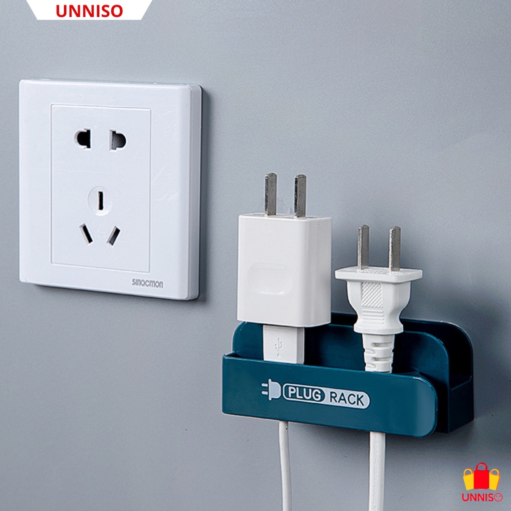 UNNISO - Cable Holder Charging Stand Dudukan Colokan Listrik TP9