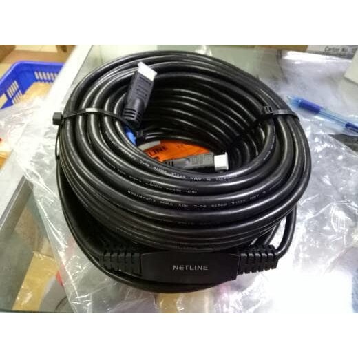 Netline Kabel HDMI 30M Versi 1.4 Gold Plated