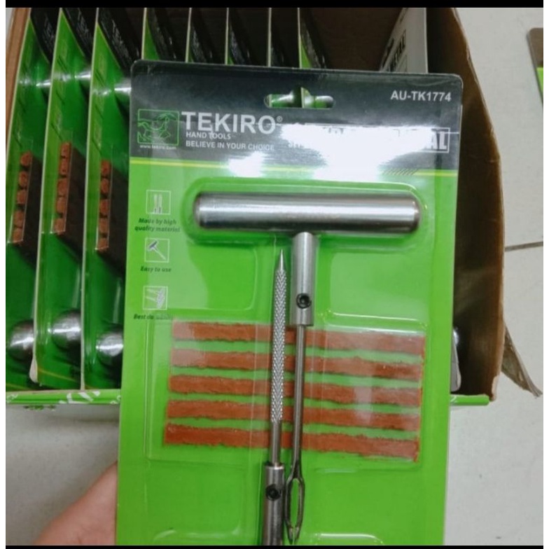 TEKIRO ALAT TUBLES BAN SET GAGANG BESI - TUBLES BAN BESI SET TEKIRO