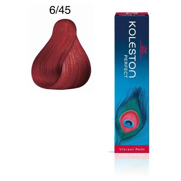 Wella Professionals Koleston Perfect 6/45 Dark Blonde Red Mahogany 60 mL / Pewarna Rambut