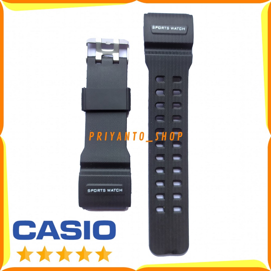 STRAP TALI JAM TANGAN SKMEI 1384 RUBBER WATCH BEND TERBAIK SKMEI 1358 HITAM