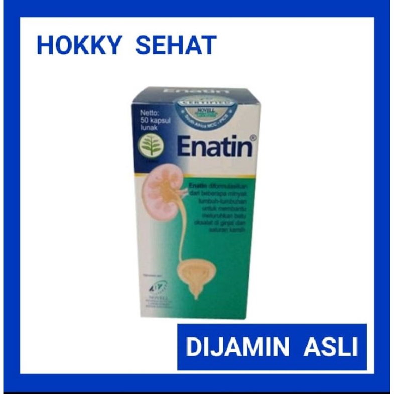 Enatin / Obat Batu Ginjal/Obat Batu Empedu / 1Botol isi 50