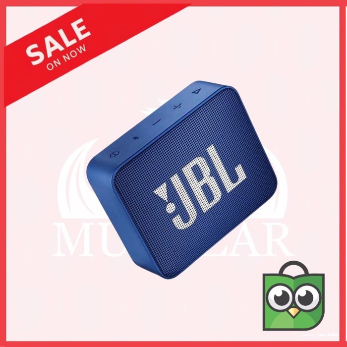 [Original] Speaker Bluetooth Portable Jbl Go 2 Wireless Extra Bass - Hitam