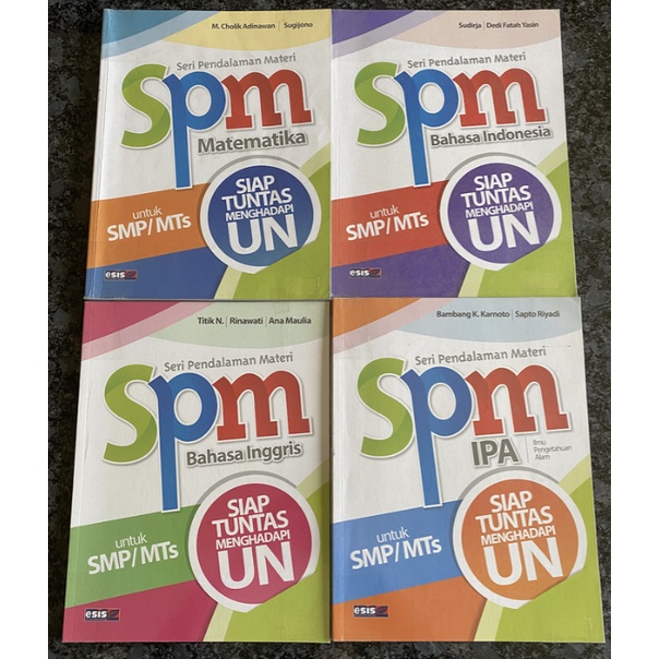 Seri Pendalaman Materi Matematika IPA Bahasa Inggris & Indonesia SMP