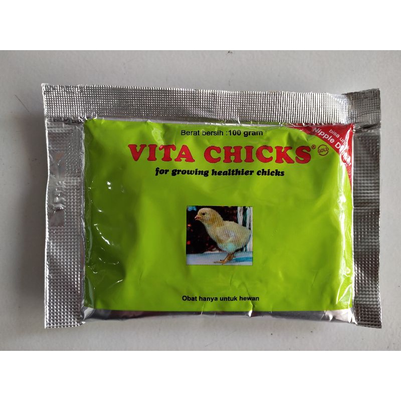 VITA CHICKS 5 Gram/50 Gram/100 Gram - For Growing Healthier Chicks