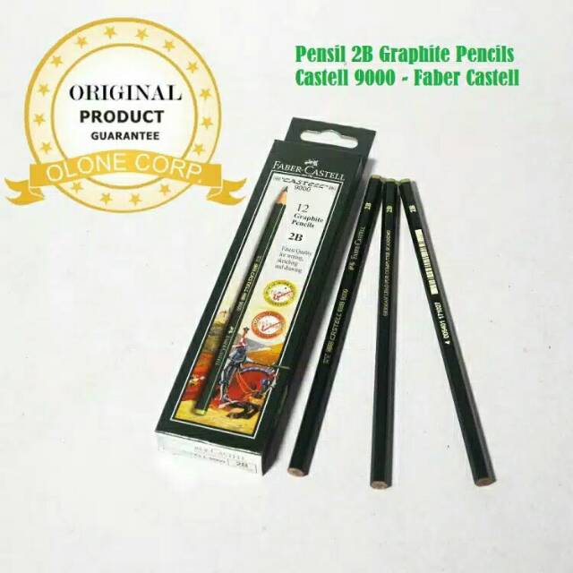 

Pensil 2B Faber-Castell