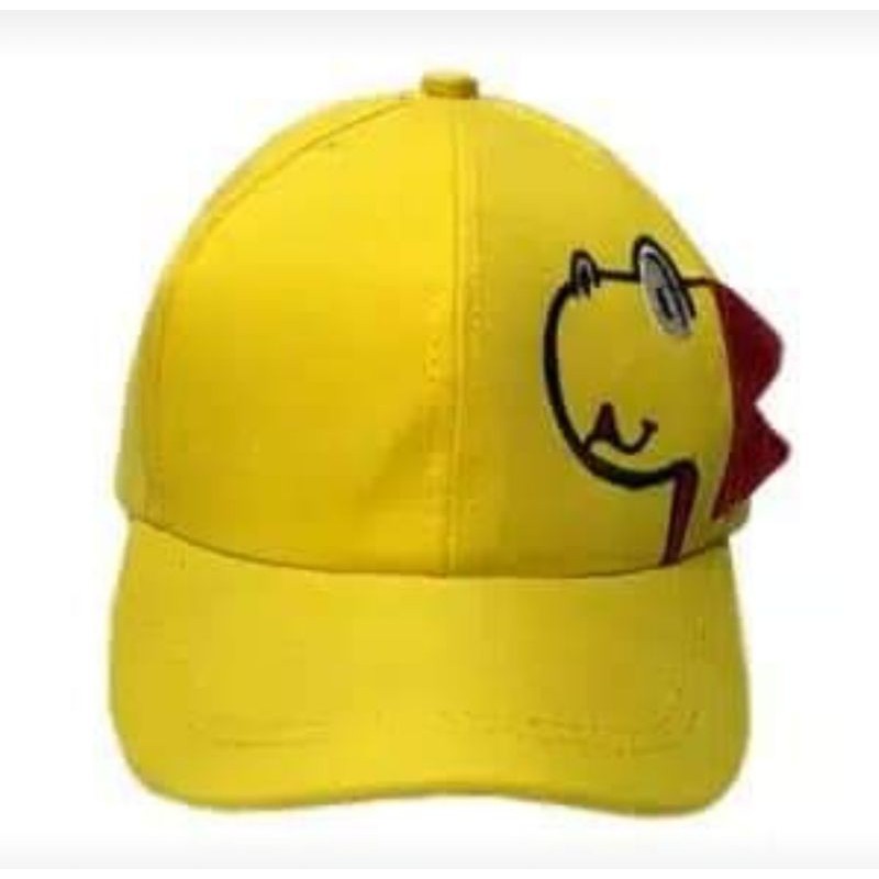 Topi anak karakter dino costume nama suka suka bordir nama-6