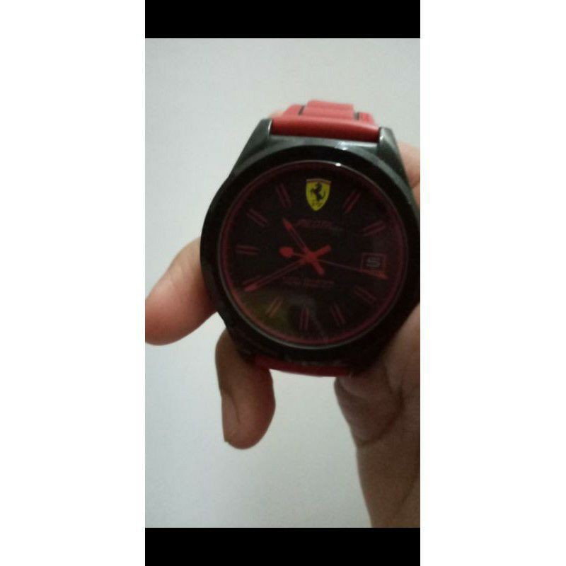 preloved jam tangan scuderia ferrari
