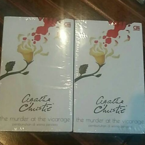 BUKU NOVEL AGATHA CHRISTIE - BUKU PEMBUNUHAN DI WISMA PENDETA - THE MURDER AT THE VICARAGE [ORIGINAL