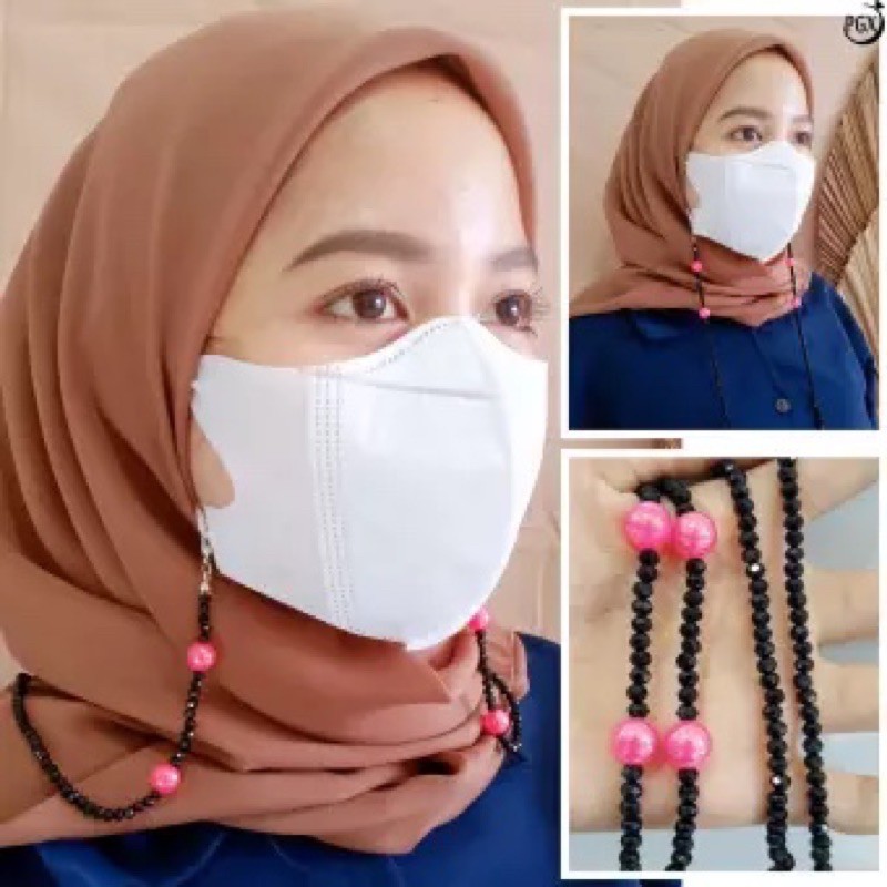 Tali Masker/Strap Masker manik-manik