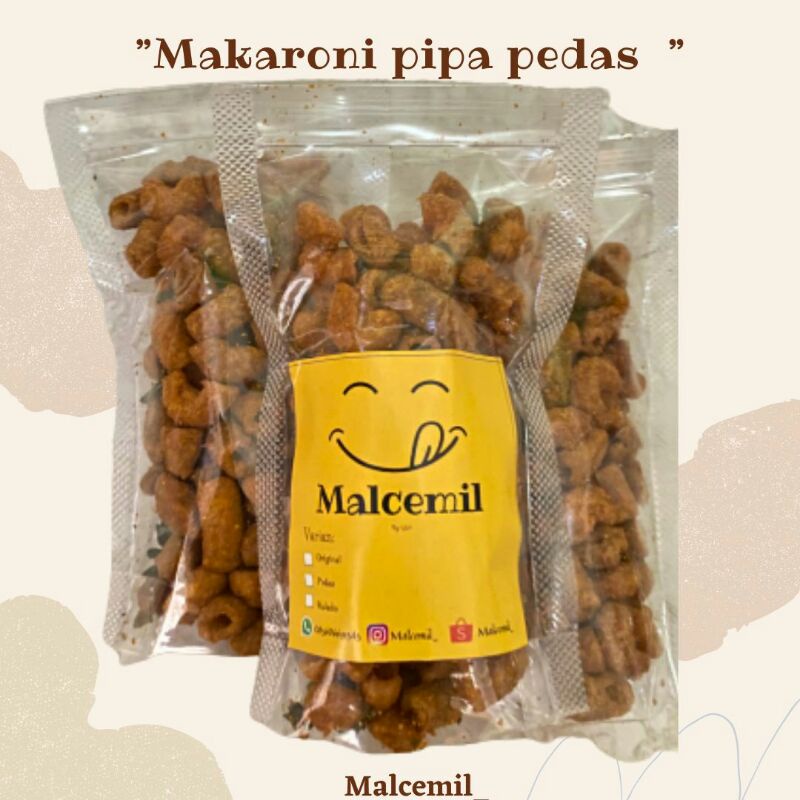 

[COD] MAKRONI PIPA PEDAS DAUN JERUK MARONI BANTET 80GR