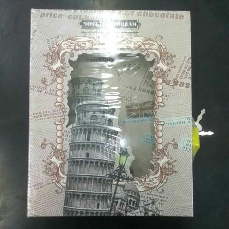 

Buku diary Kecil motif menara