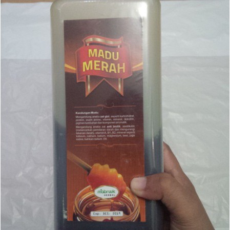 

Madu Merah Manis Kemasan 1 kg
