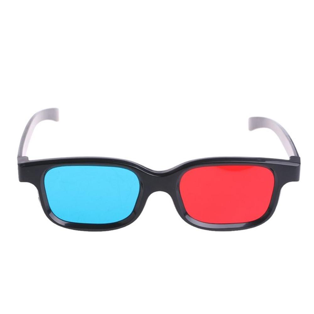 Top Kacamata 3D Merah Biru Hot Game DVD Stereo Dimensi