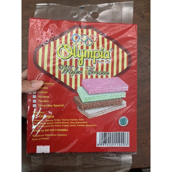 

Wafer Olympia Choco B (Bawean)
