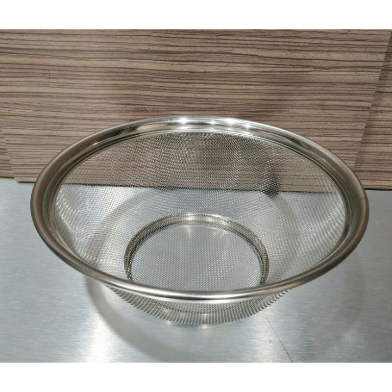 Saringgan Tirisan Strainer Bulat Stainless Steel MH433