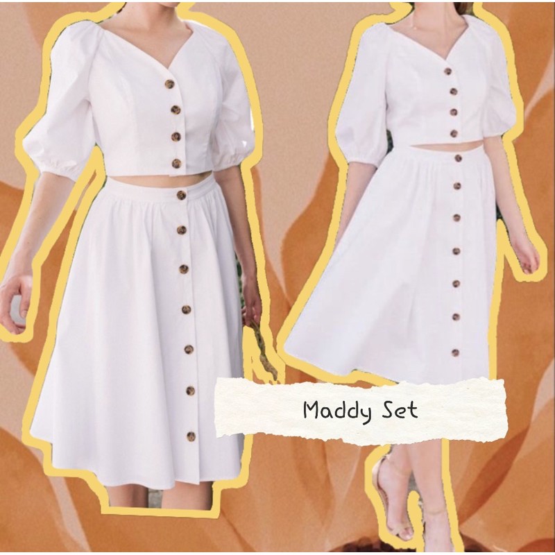 Maddy Set (Top and Skirt) (Petite Size to Plus Size) | SKOUTWEAR