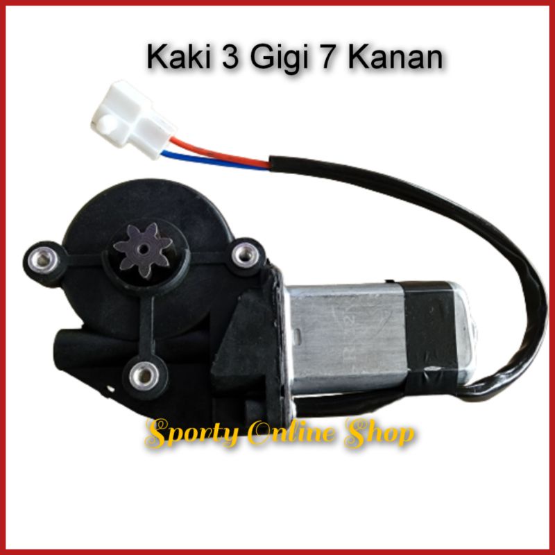 Motor Power Window 7 gigi 8 gigi Kanan Kiri Universal