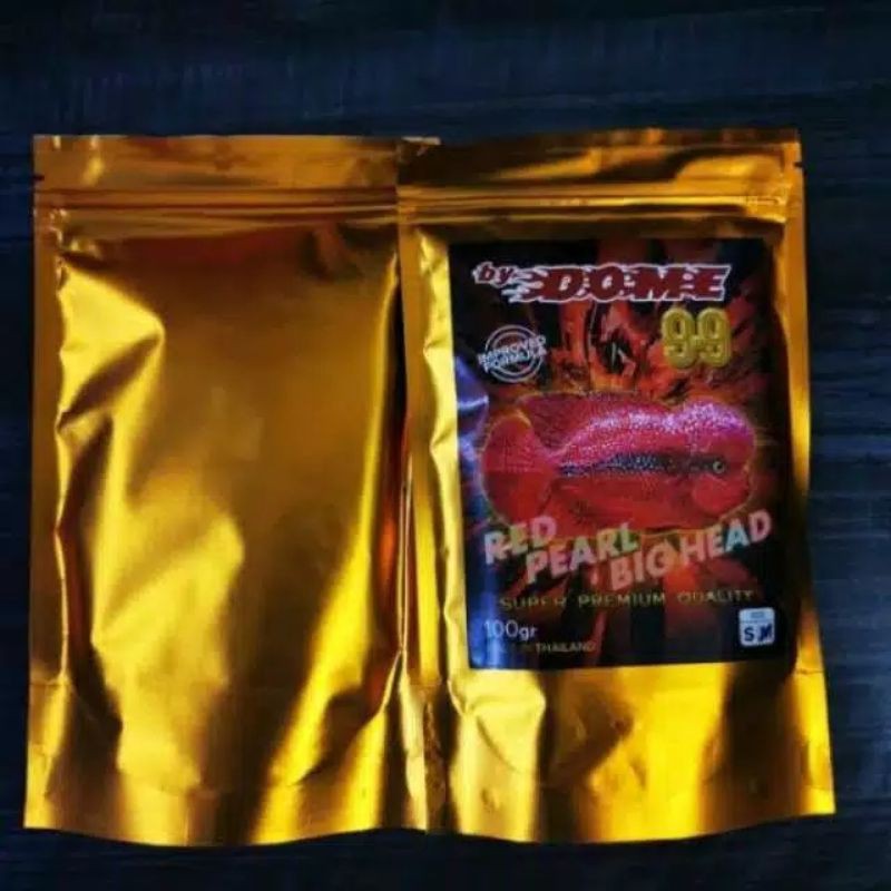 pelet pakan ikan louhan dome99 original