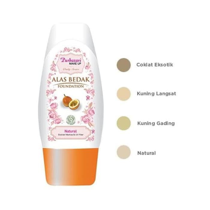 PURBASARI Alas Bedak / Foundation 35ml - NATURAL by AILIN