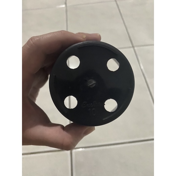 Pot Tanaman / Pot Bunga Hitam 10 cm