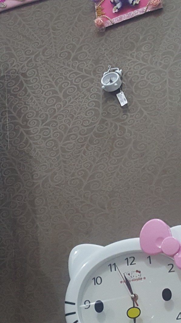 Informa Jam Alarm Minimalis 4 Motif Warna