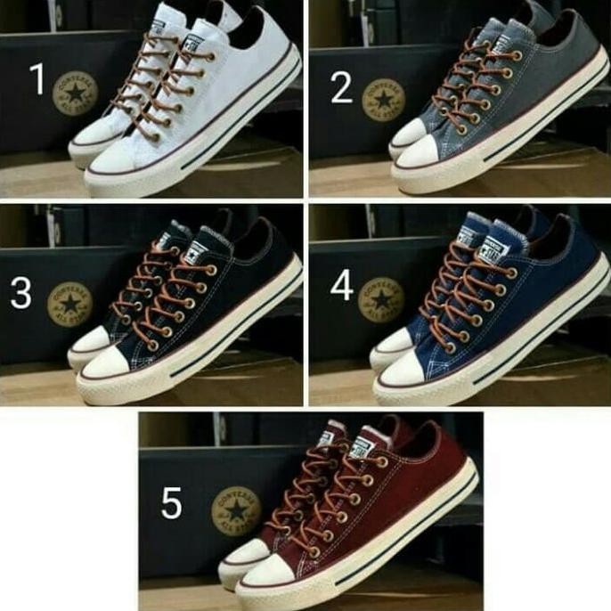 ON SALE.. PROMO SEPATU CONVERSE ALL STAR TALI TAN ORIGINAL VIETNAM MURAH ..TERLARIS
