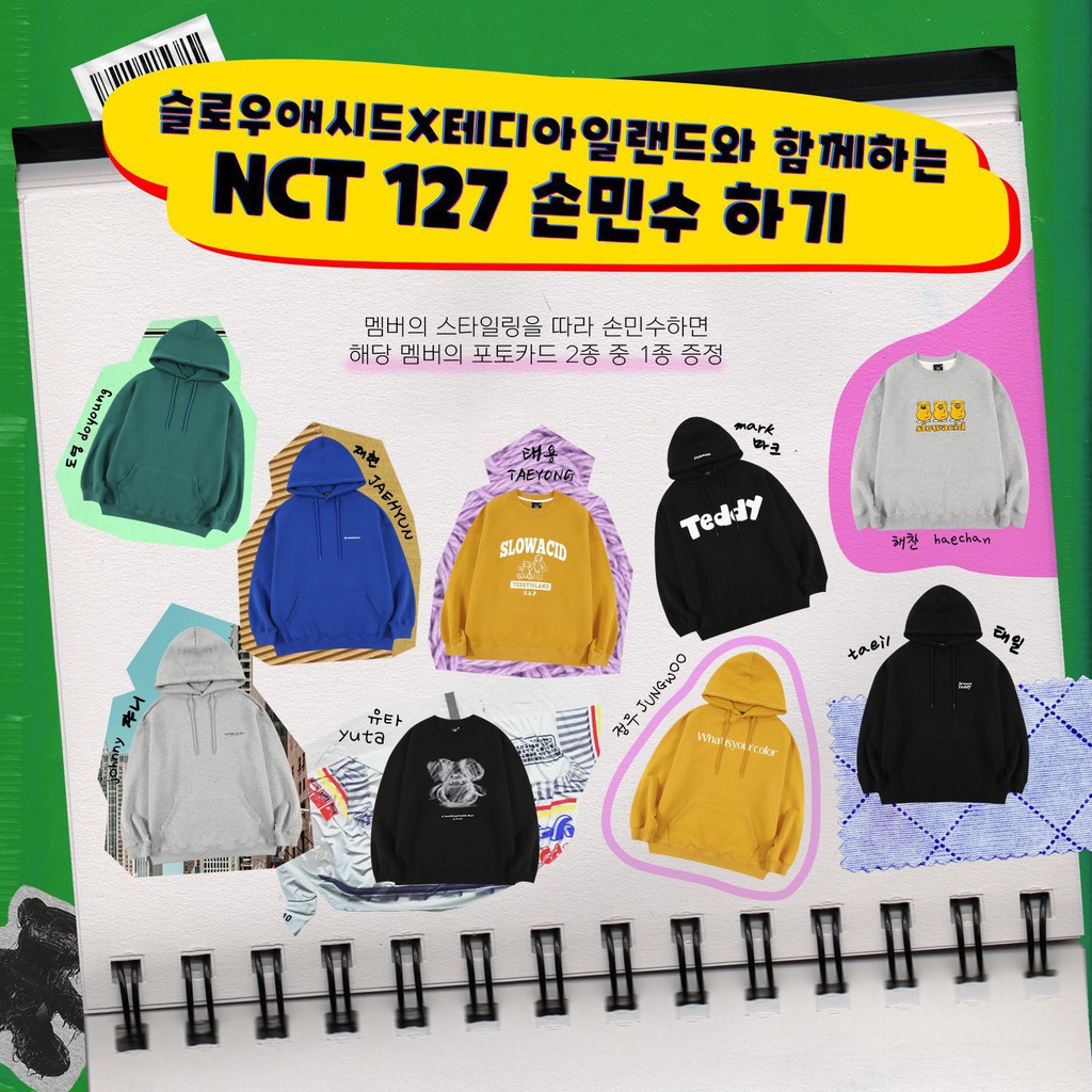 NCT 127 - Slow Acid Hoodie