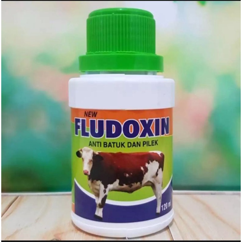 New Fludoxin obat batuk pilek flu ampuh sapi, kuda, kambing,kerbau dan babi