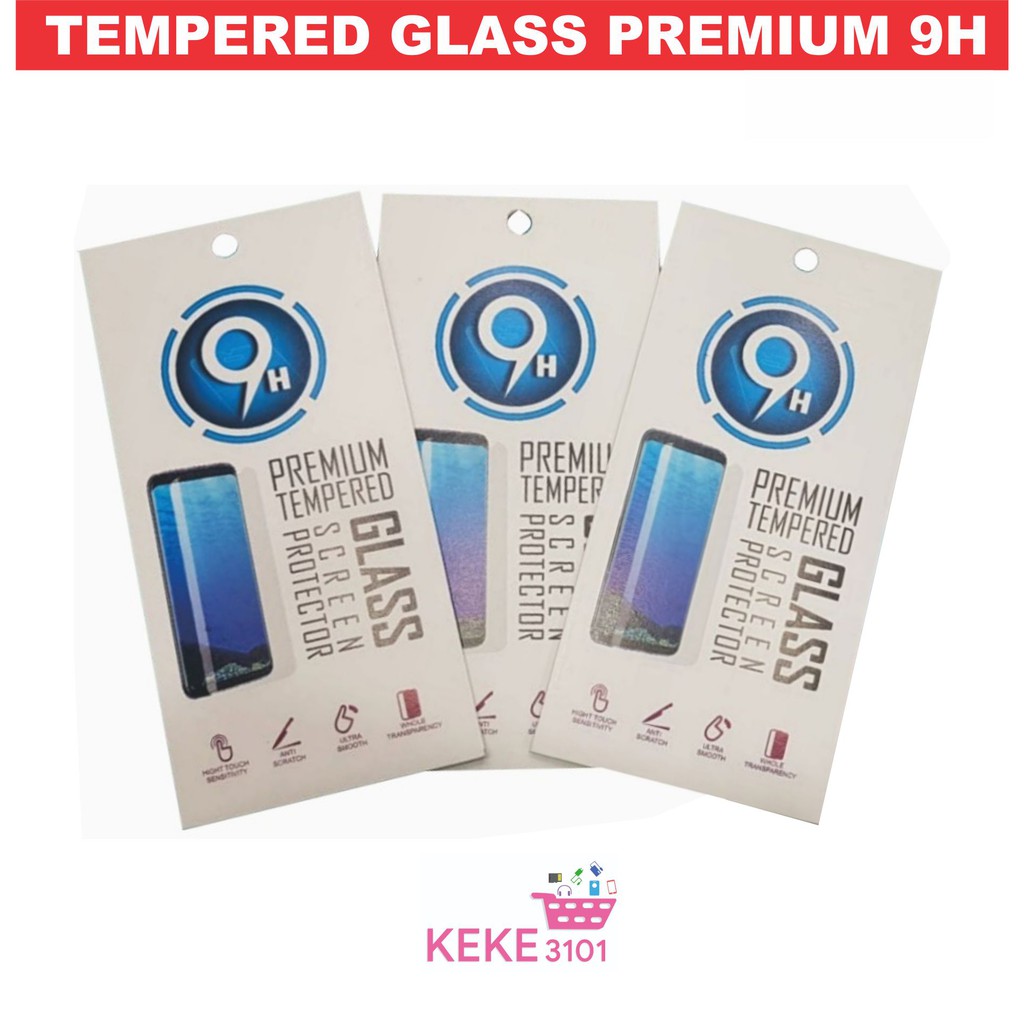 Tempered Glass Oppo A3S A5S A12 A15 A7 A11K A5 A9 A1K A16 A16K A16E A31 A52 A92 A54 4G 5G Anti Gores Bening 9H