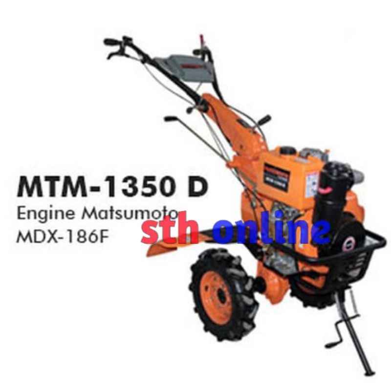 MESIN TRAKTOR SAWAH CULTIVATOR MATSUMOTO | MTM-1350 D