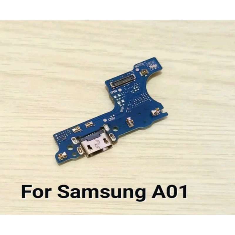 flexible fleksibel connector charger cas mic samsung galaxy a01 a015 papan pcb konektor cas