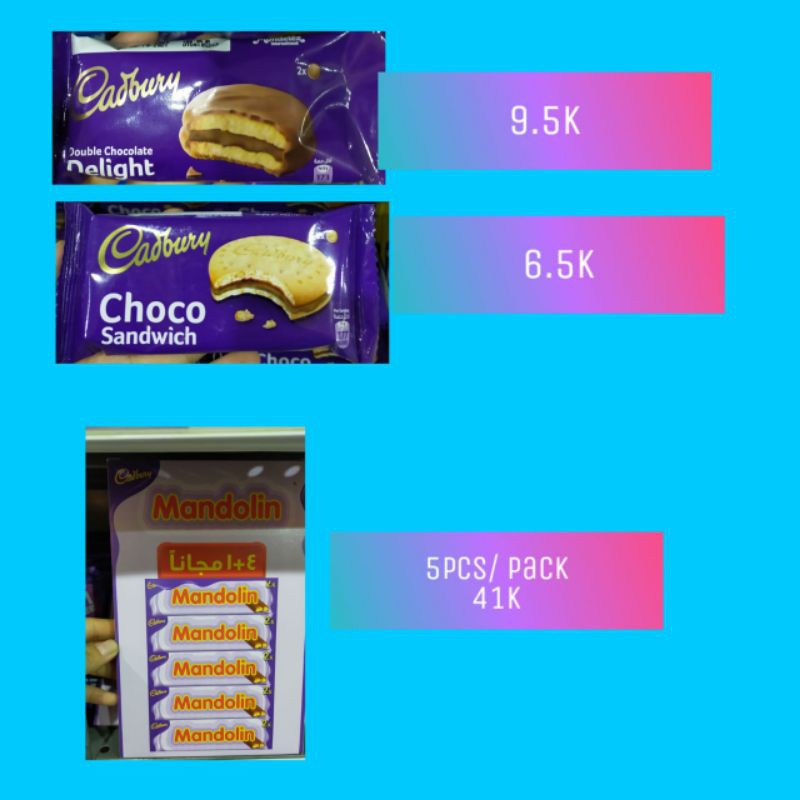 

Mandolin Coklat Mesir 1pack isi 5 bungkus