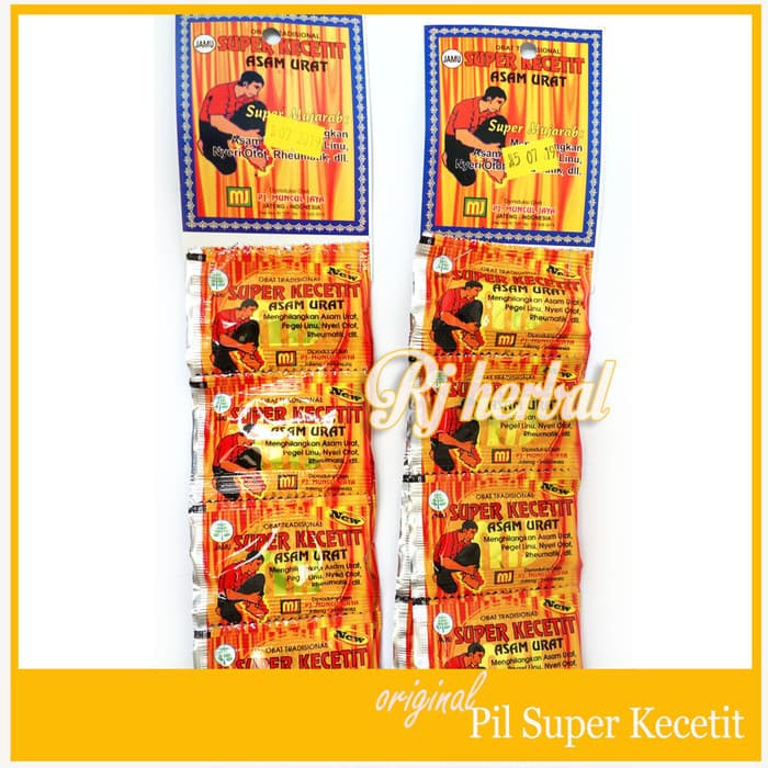 JAMU / OBAT SUPER KECETIT ASAM URAT SEHAT & AMAN