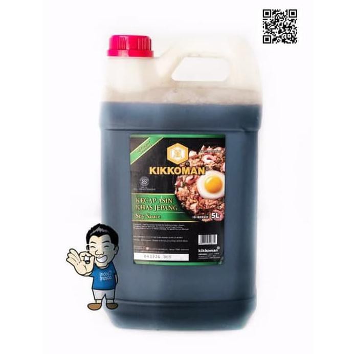 

KIKKOMAN SOY SAUCE- KECAP JEPANG JERIGEN 5L