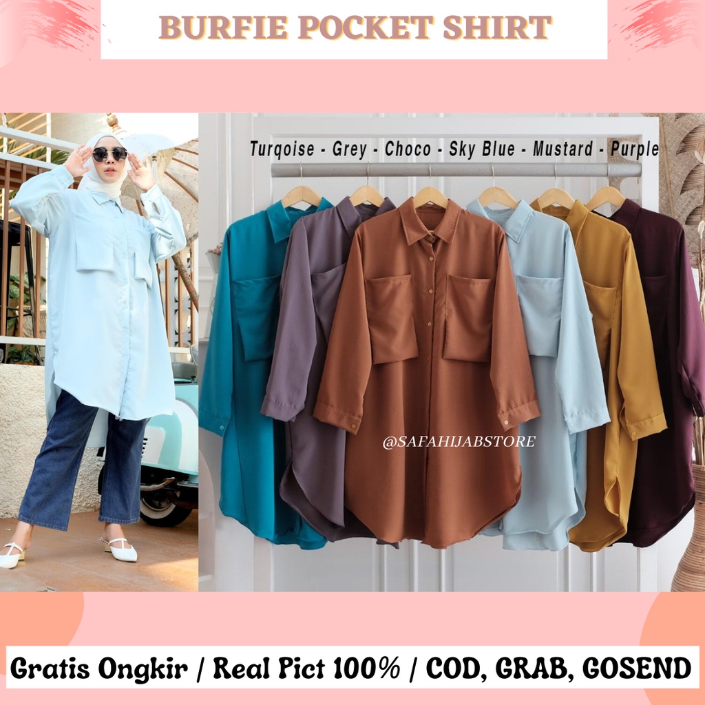 BURFIE POCKET SHIRT / TUNIK / ATASAN