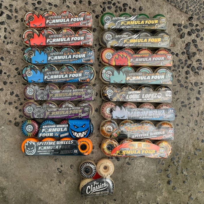 Spitfire wheels formula four