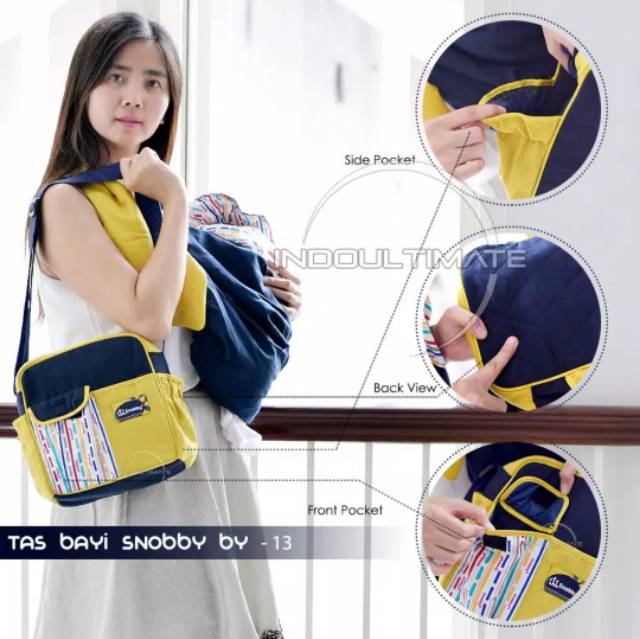 TAS BAYI SNOBBY BABY BY-13 SMALL (TAS POPOK BAYI)