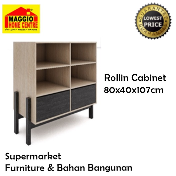 RAK BUKU - RAK TV - LEMARI KABINET - ROLLIN CABINET - GRAVER