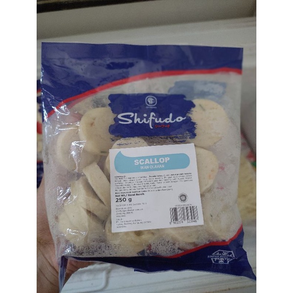 

Scallop Shifudo 250g Olahan ikan asli