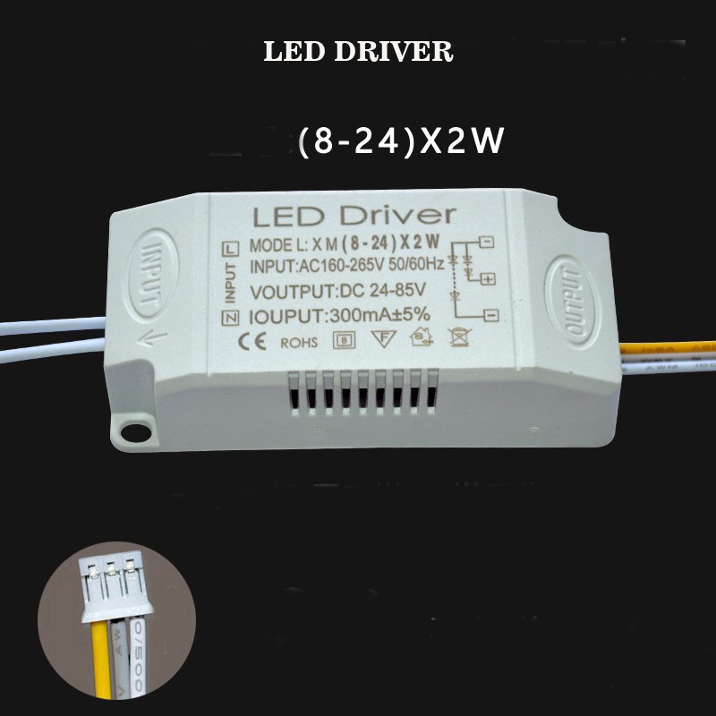 LED Driver three-color segment dimming ceiling living (8112)
