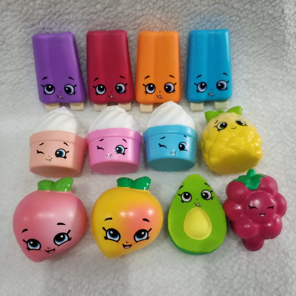  Squishy  Harum Shopkins murah  obral Shopee  Indonesia