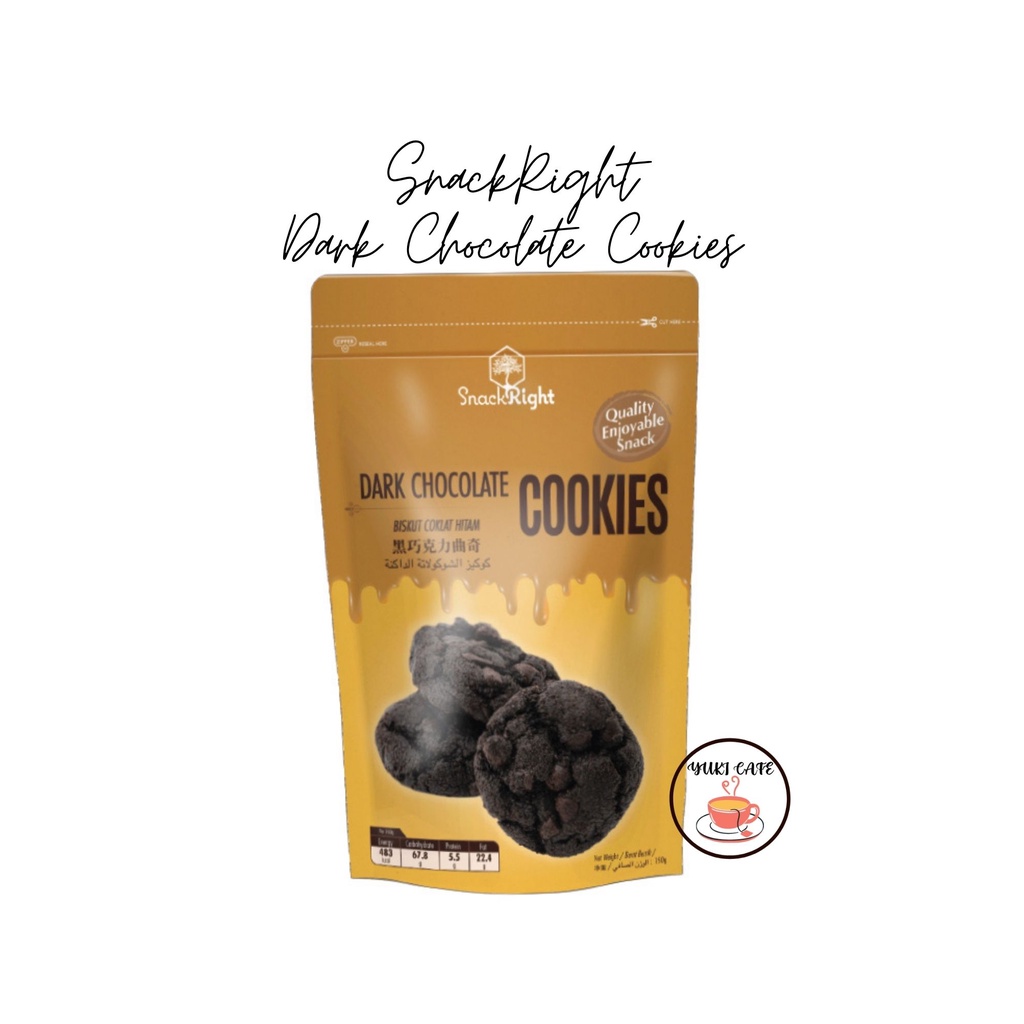 

KUE KERING – SNACKRIGHT DARK CHOCOLATE COOKIES