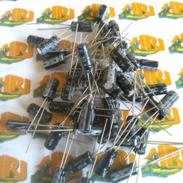 elco 1uf 50v capasitor 1uf 50v